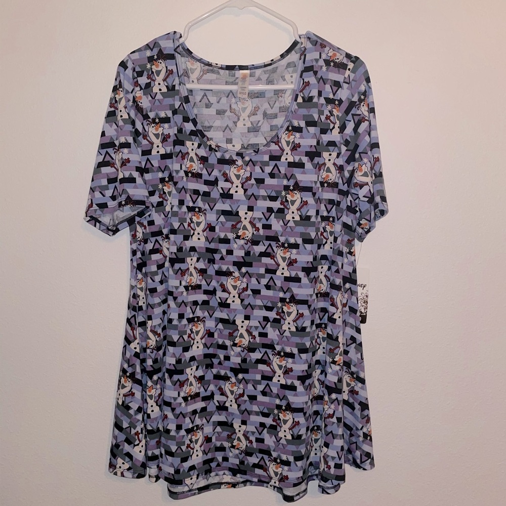 Lularoe Perfect Top | Olaf from Frozen